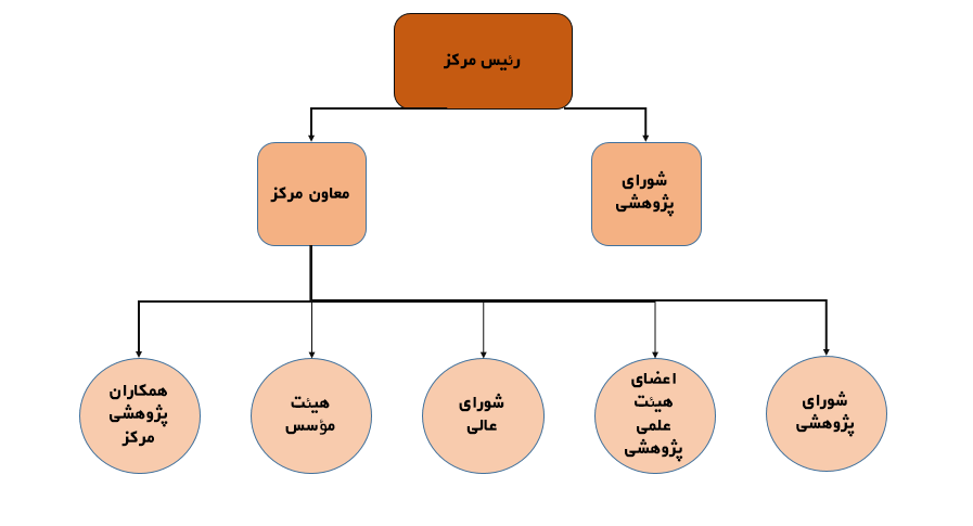 چارت سازمانی